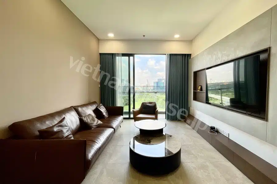Căn hộ 3PN The River Thủ Thiêm cho thuê – View sông, nội thất cao cấp