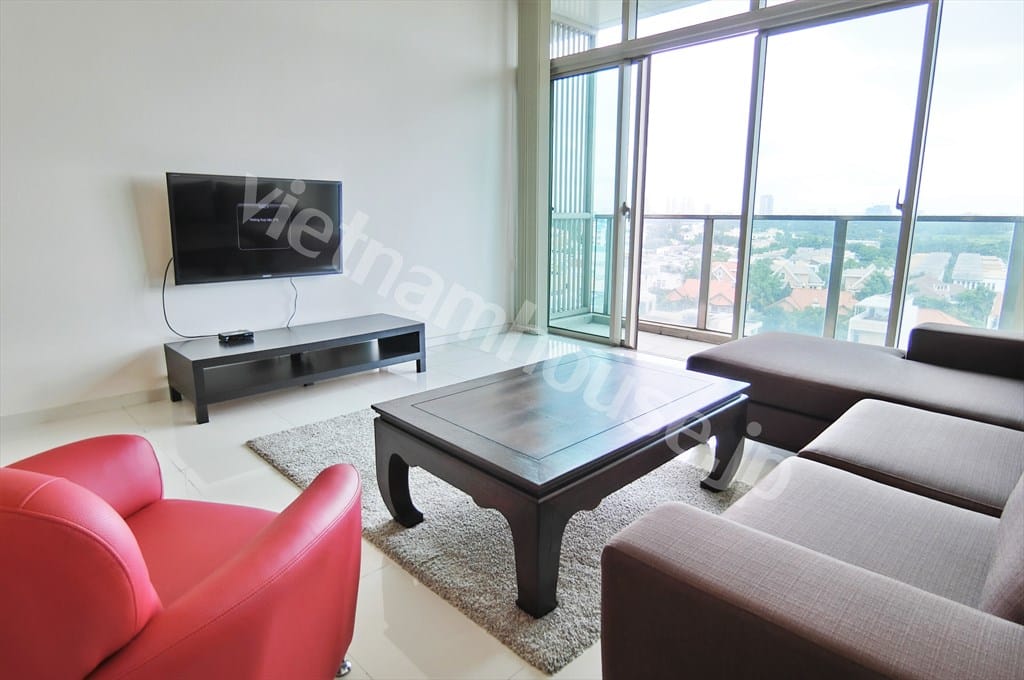Cho thuê căn hộ 3 phòng ngủ The Vista – Giá tốt nhất khu