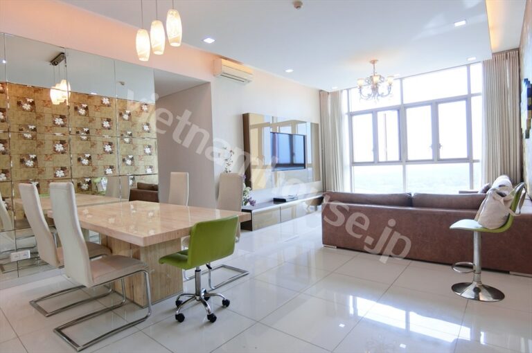 Cho thuê căn hộ The Vista Quận 2 3PN – Tầng cao, View sông