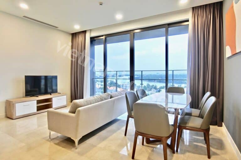 Tầng trung thoáng mát – căn hộ 3PN Nassim full nội thất