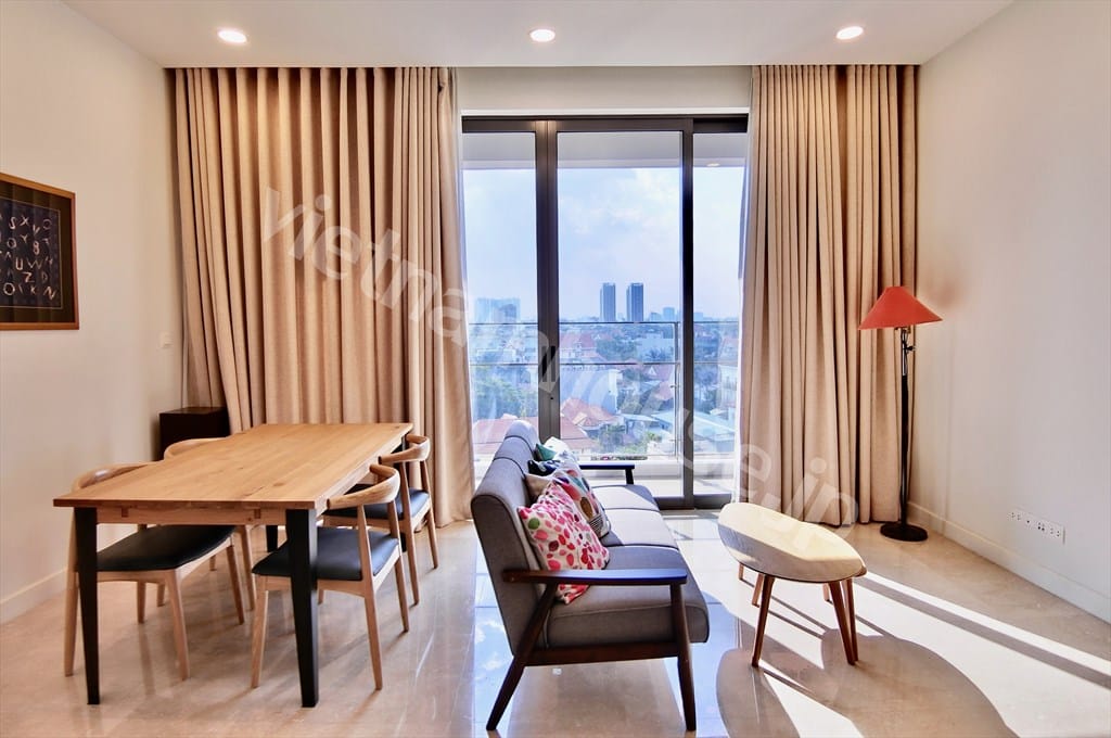 Thuê căn hộ 2 phòng ngủ Nassim giá rẻ, chính chủ