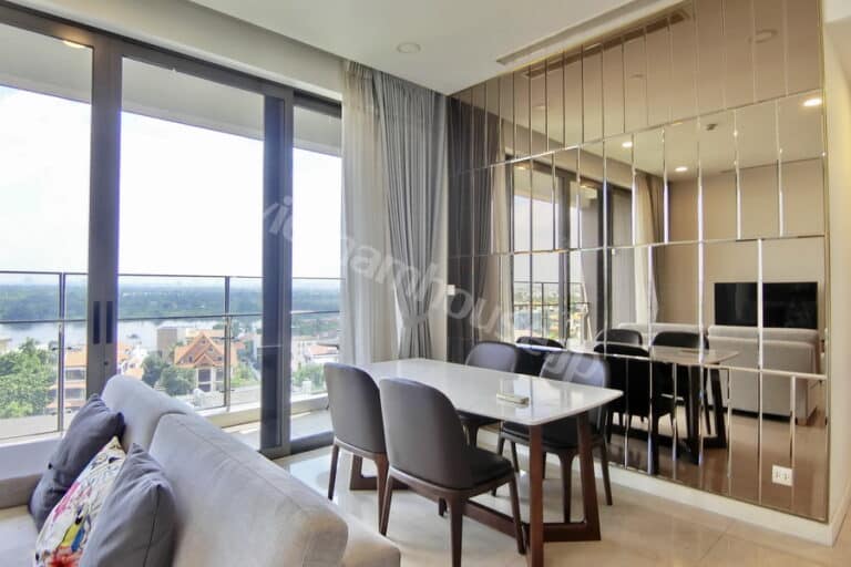 Cho thuê 3 phòng ngủ Nassim Thảo Điền – Tầng thấp, view sông