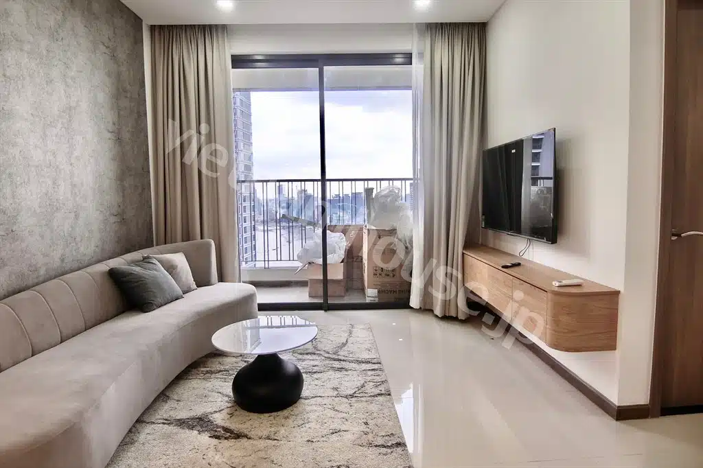 Căn hộ 2 phòng ngủ Opal Saigon Pearl cho thuê – View sông đẹp, nội thất tinh tế