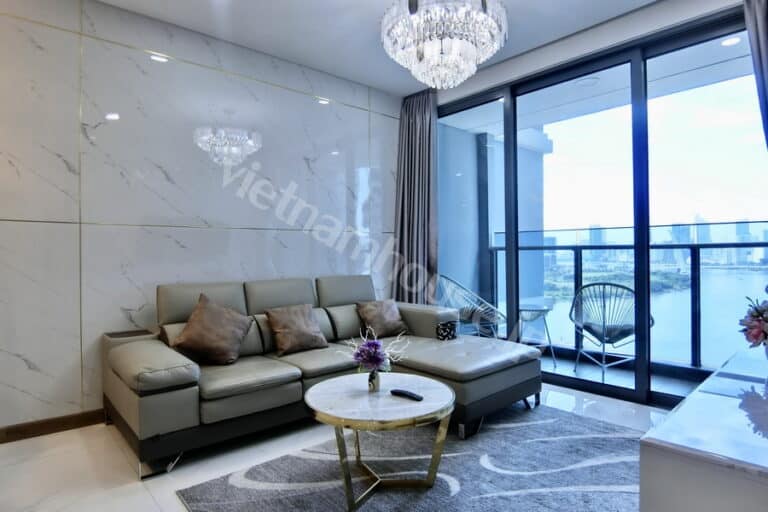 Căn hộ Sunwah Pearl 2 phòng ngủ – nội thất đẹp từng góc nhỏ