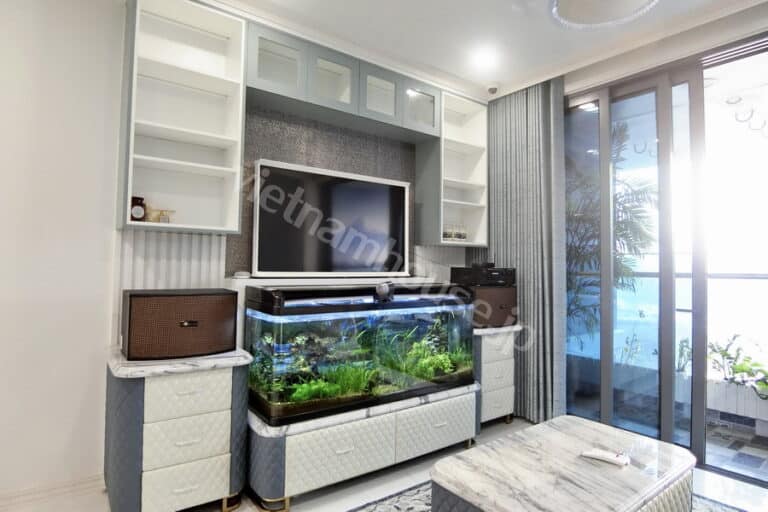 Cho thuê 2PN Sunwah Pearl – nhà mới decor, nội thất hiện đại