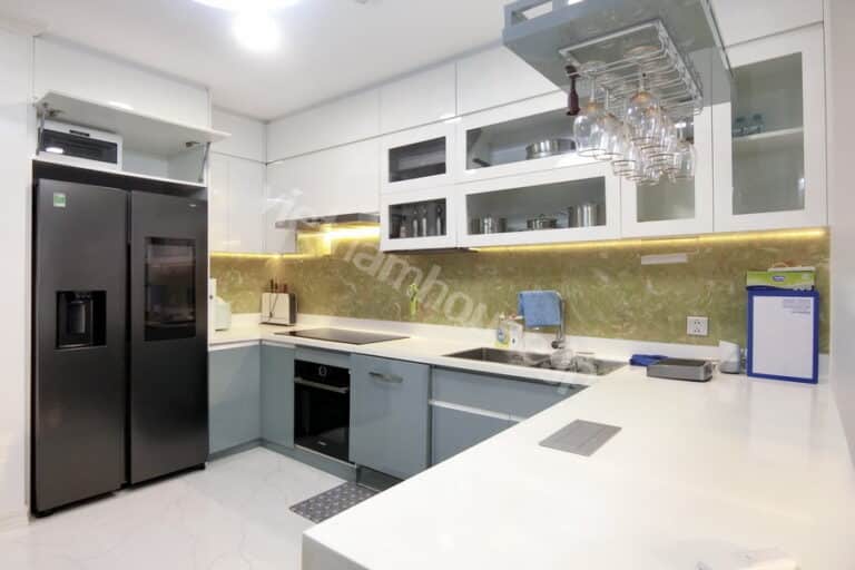Cho thuê 2PN Sunwah Pearl – nhà mới decor, nội thất hiện đại