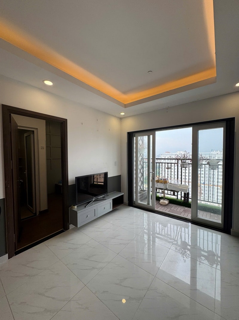 Cho thuê căn hộ 2PN Richmond Nguyễn Xí – Nhà giữ nguyên hiện trạng, view thông thoáng