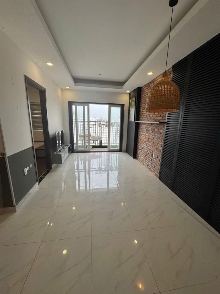 Cho thuê căn hộ 2PN Richmond Nguyễn Xí – Nhà giữ nguyên hiện trạng, view thông thoáng