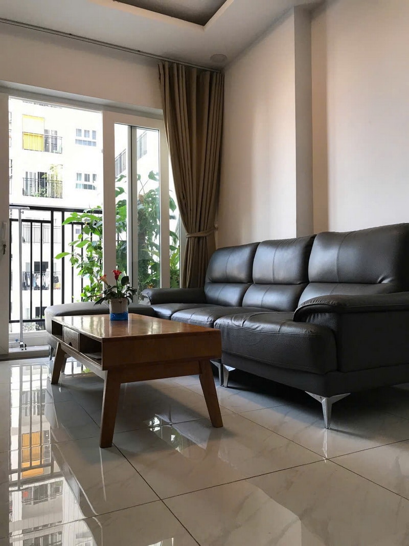 Cho thuê căn hộ 3 phòng ngủ Richmond City – View hồ bơi, nội thất đầy đủ