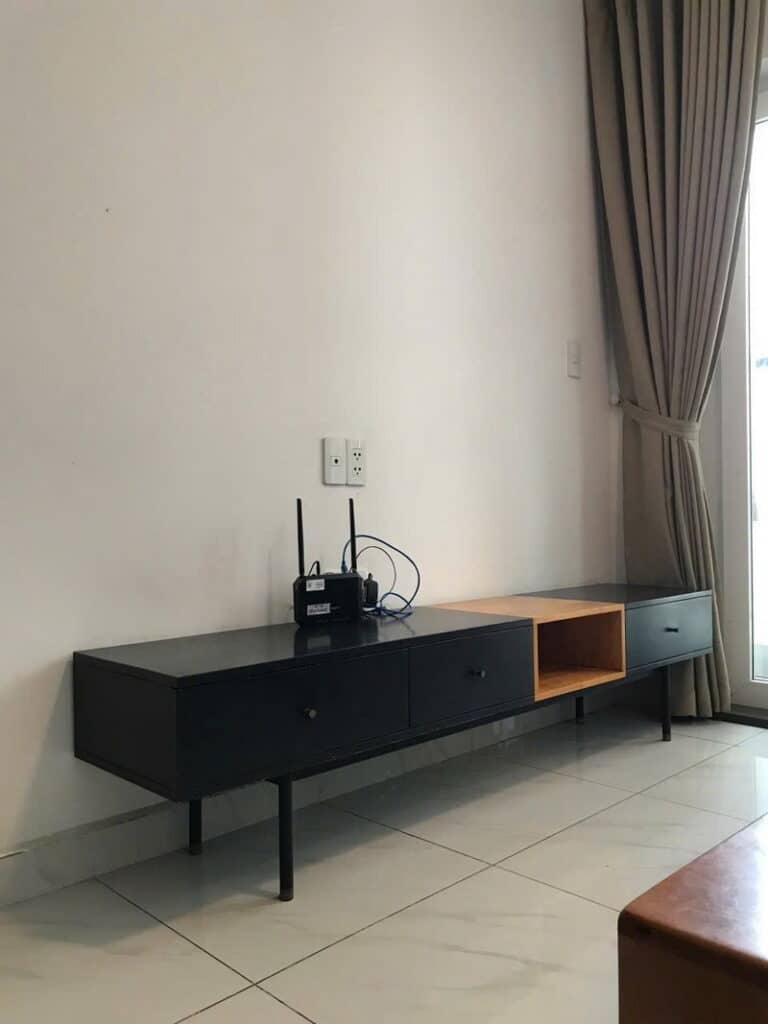 Cho thuê căn hộ 3 phòng ngủ Richmond City – View hồ bơi, nội thất đầy đủ