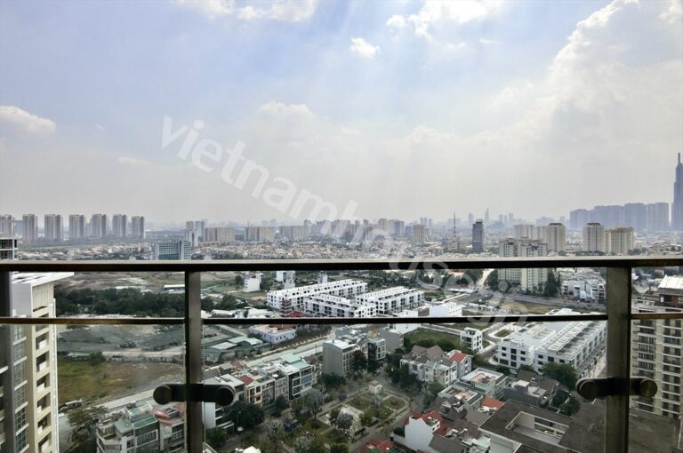 Cho thuê căn hộ 2PN Estella Heights – Tầng cao, view Landmark 81, nội thất đầy đủ