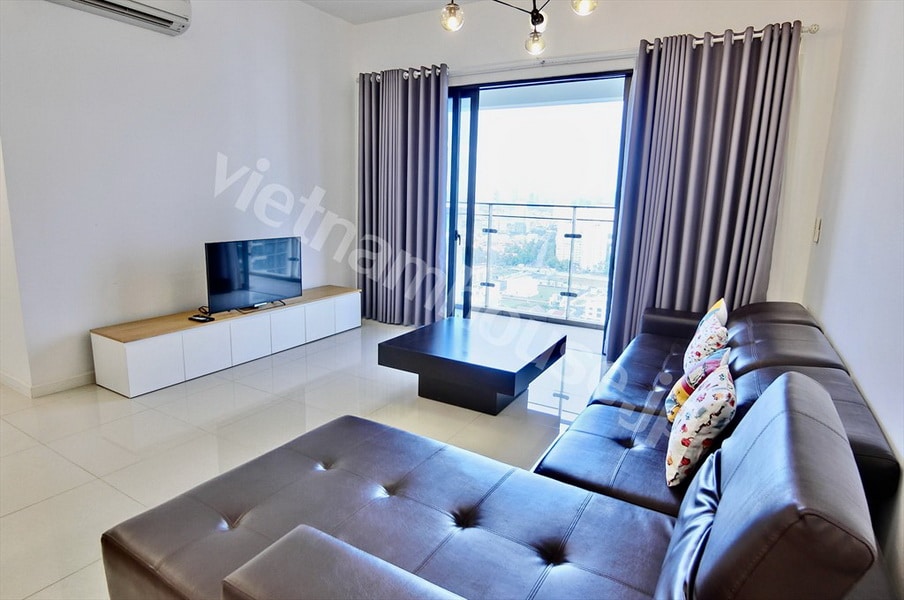 Thuê căn hộ 3PN Estella Heights, phòng ngủ đều có cửa sổ lớn