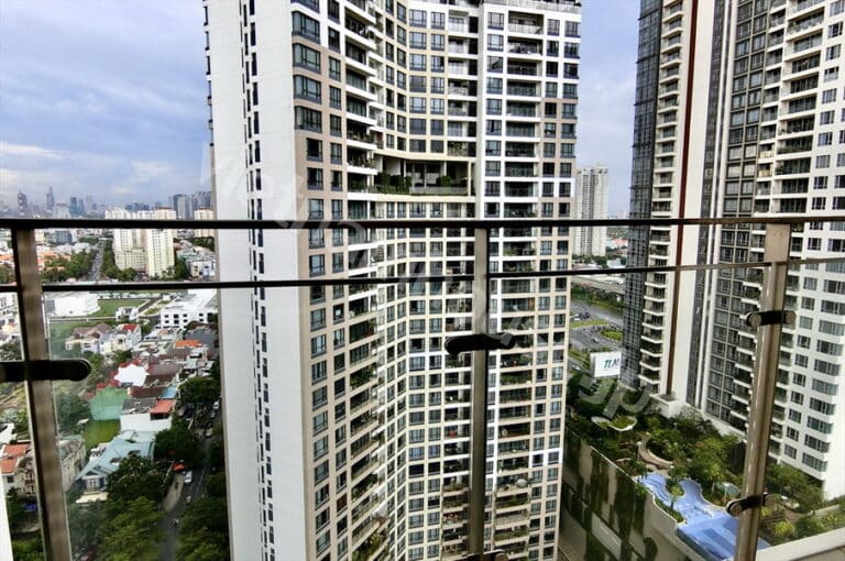 Thuê căn hộ 3PN Estella Heights, phòng ngủ đều có cửa sổ lớn