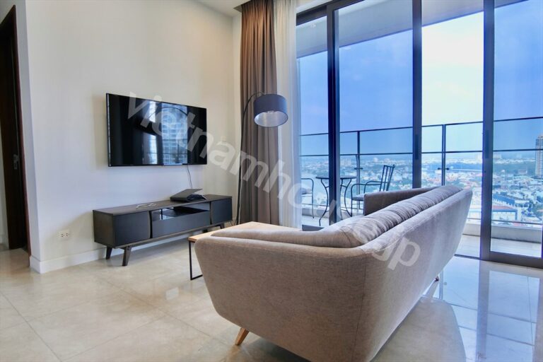 Thuê căn hộ Nassim 2PN nội thất đẹp, view sông dọn vào ở ngay