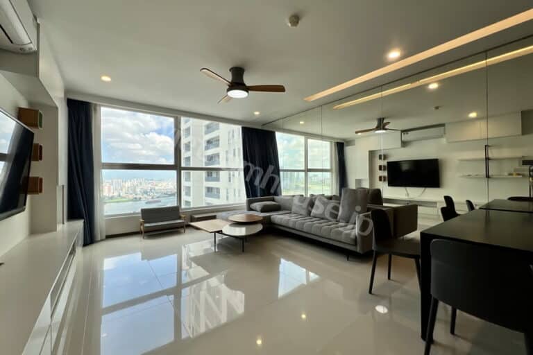 Cho Thuê Căn Hộ 3PN Thảo Điền Pearl Tầng Cao – View Sông & Landmark