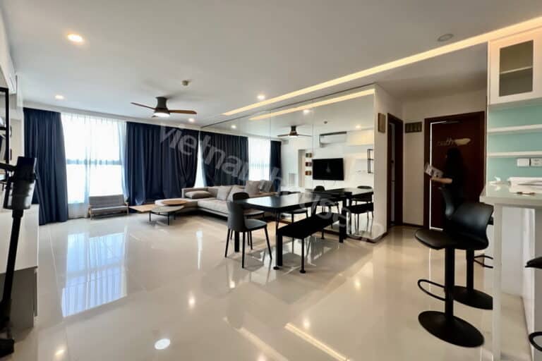 Cho Thuê Căn Hộ 3PN Thảo Điền Pearl Tầng Cao – View Sông & Landmark
