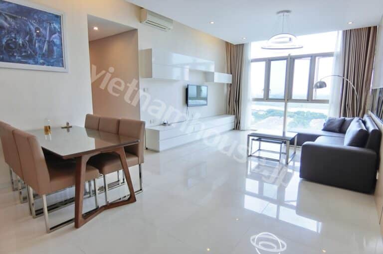 Căn hộ 3PN The Vista – View sông, nội thất mới, tầng cao
