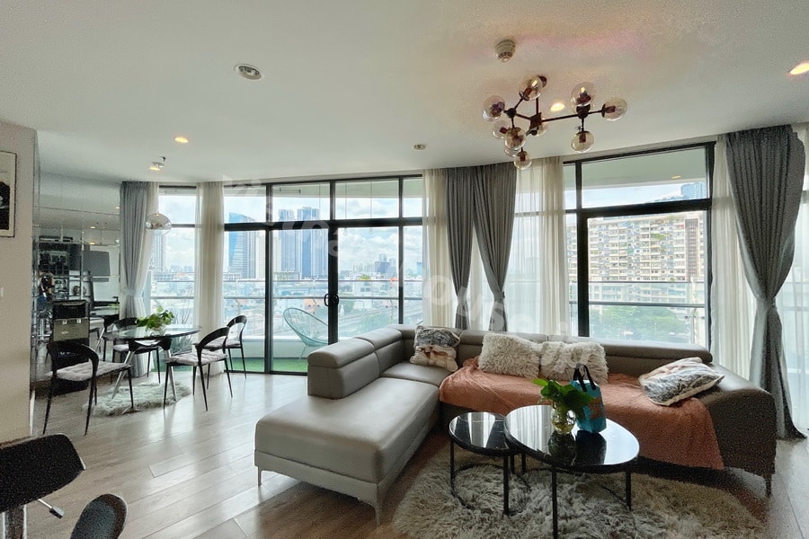 Cho thuê City Garden Ngô Tất Tố 2 phòng ngủ – Tầng Cao, View City