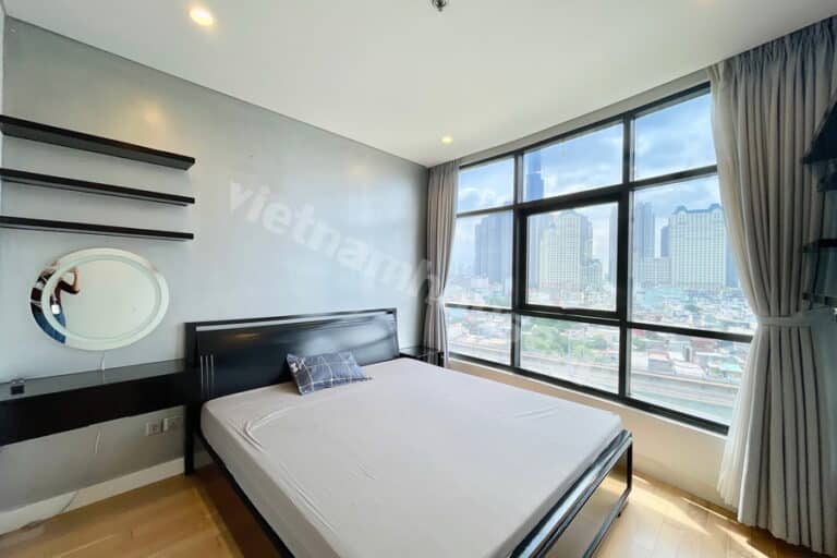 Cho thuê City Garden Ngô Tất Tố 2 phòng ngủ – Tầng Cao, View City