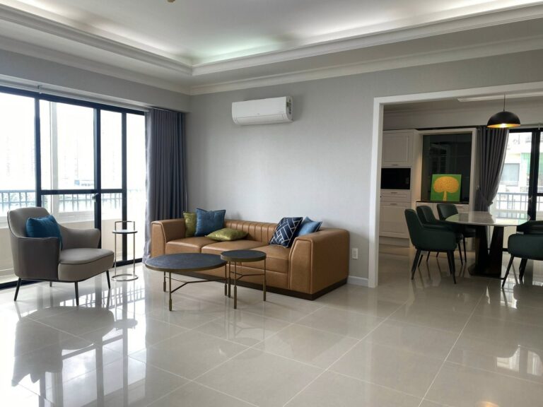 Cho thuê căn hộ 3 phòng ngủ Cantavil An Phú – Nhà Đẹp, Tầng Cao