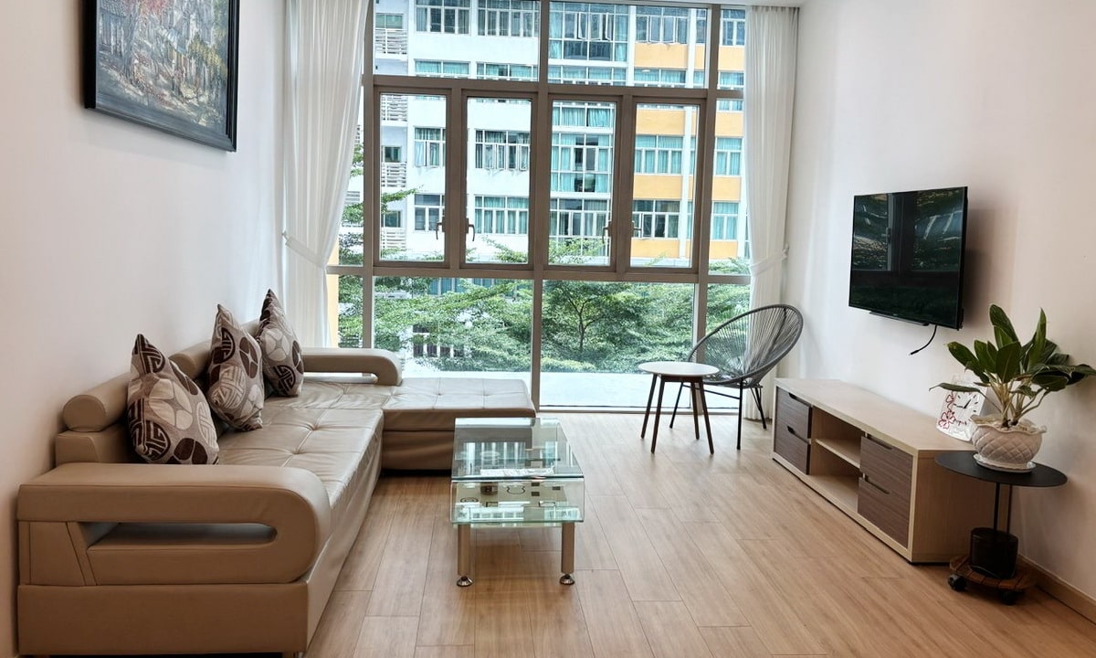 Cho thuê căn hộ The Vista An Phú 2 phòng ngủ nội thất cao cấp view hồ bơi