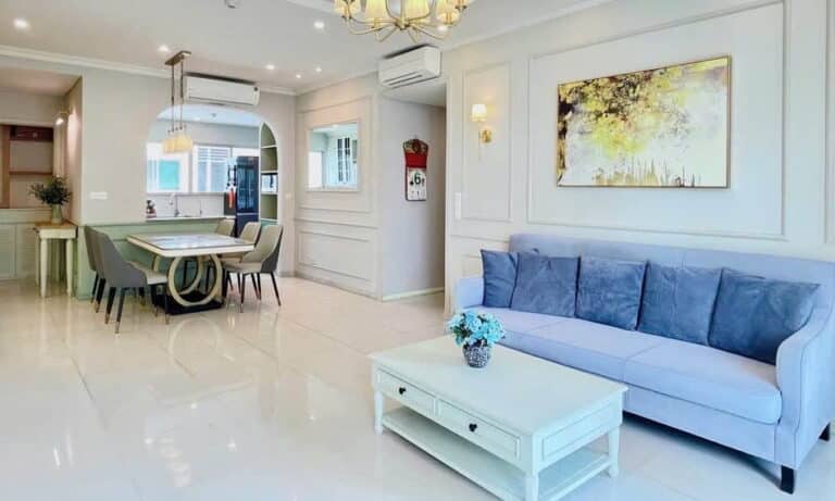 Căn hộ The Vista An Phú cho thuê 3 phòng ngủ view hồ bơi nội thất đẹp