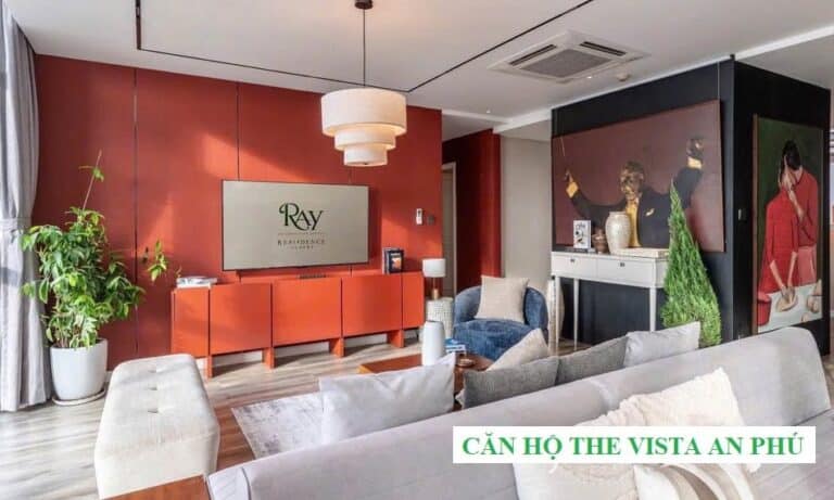 Căn hộ 4 phòng ngủ The Vista An Phú cho thuê view sông đầy đủ nội thất