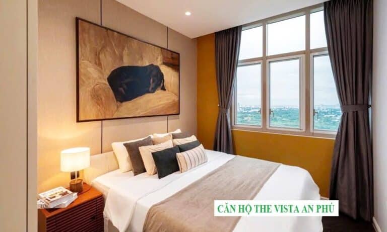 Căn hộ 4 phòng ngủ The Vista An Phú cho thuê view sông đầy đủ nội thất