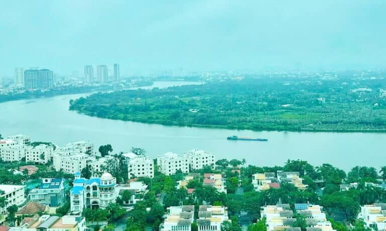 Cho thuê căn hộ Duplex 5 phòng ngủ tại The Vista An Phú nội thất cơ bản