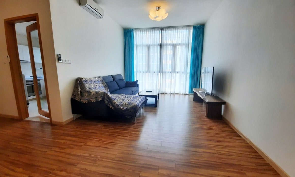 The Vista cho thuê căn hộ 2 phòng ngủ tầng cao đầy đủ nội thất view hồ bơi