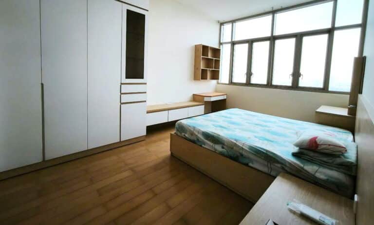 Cho thuê căn hộ The Vista An Phú 2 phòng ngủ đủ nội thất tầng cao thoáng