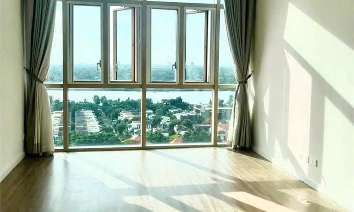 Cho thuê căn hộ The Vista lầu cao nội thất cơ bản view sông 2 phòng ngủ