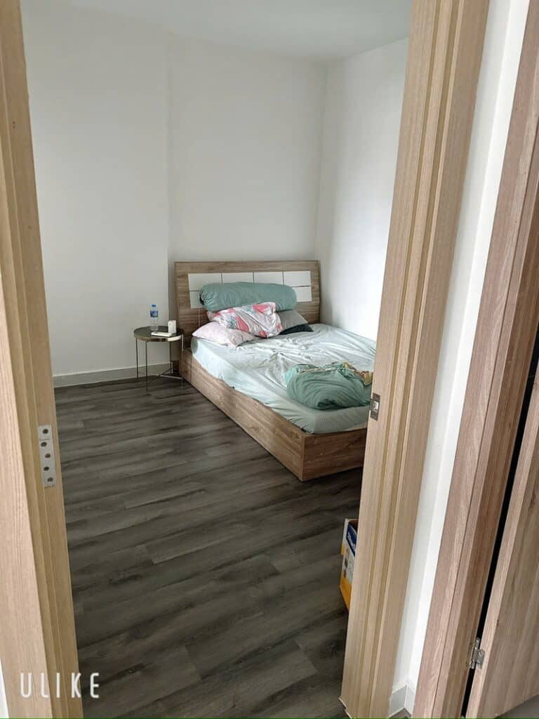 Cho thuê căn hộ Block C Bộ Công An 2 phòng ngủ – Tầng trung, full nội thất