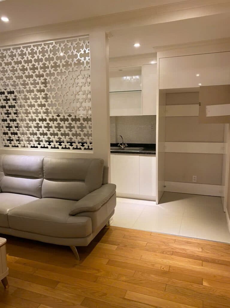 Bán căn hộ 2 phòng ngủ Leman Luxury Quận 3 – Tầng trung, Full nội thất