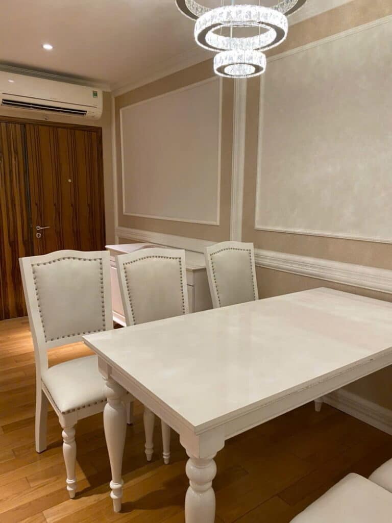 Bán căn hộ 2 phòng ngủ Leman Luxury Quận 3 – Tầng trung, Full nội thất