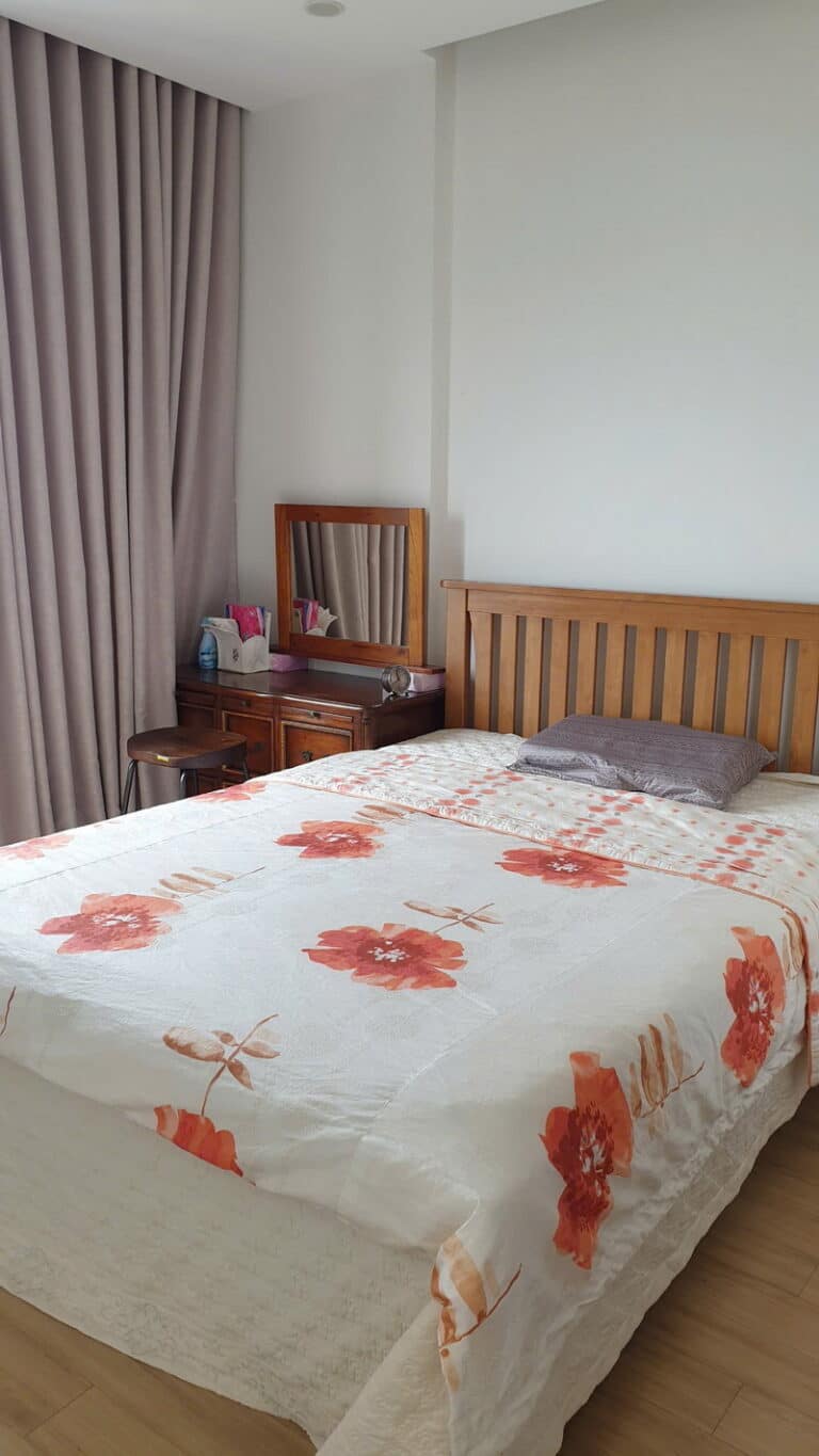 Thuê căn hộ 2 phòng ngủ New City – Tầng cao, view sông thoáng mát