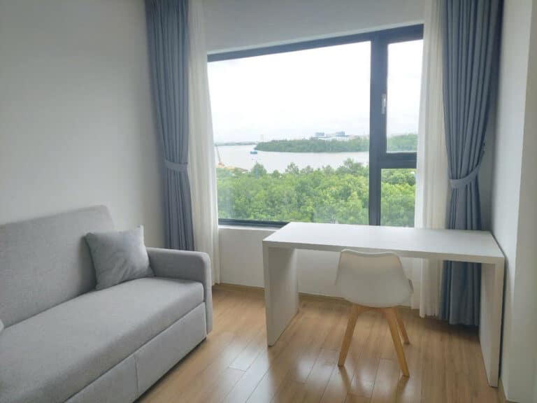 Thuê căn hộ 2PN New City tầng cao, view sông cực đẹp