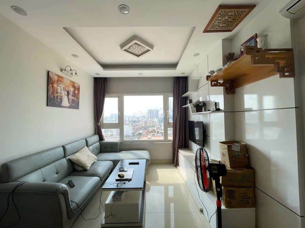 Thuê căn hộ 2 phòng ngủ Saigonres Plaza – Tầng trung, view thoáng đãng