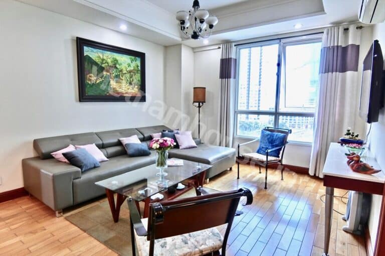 Căn hộ 2 phòng ngủ The Manor cho thuê – Full nội thất, vào ở ngay