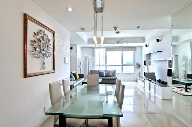 Thuê căn hộ 2 phòng ngủ The Manor – Thiết kế tối giản, tinh tế