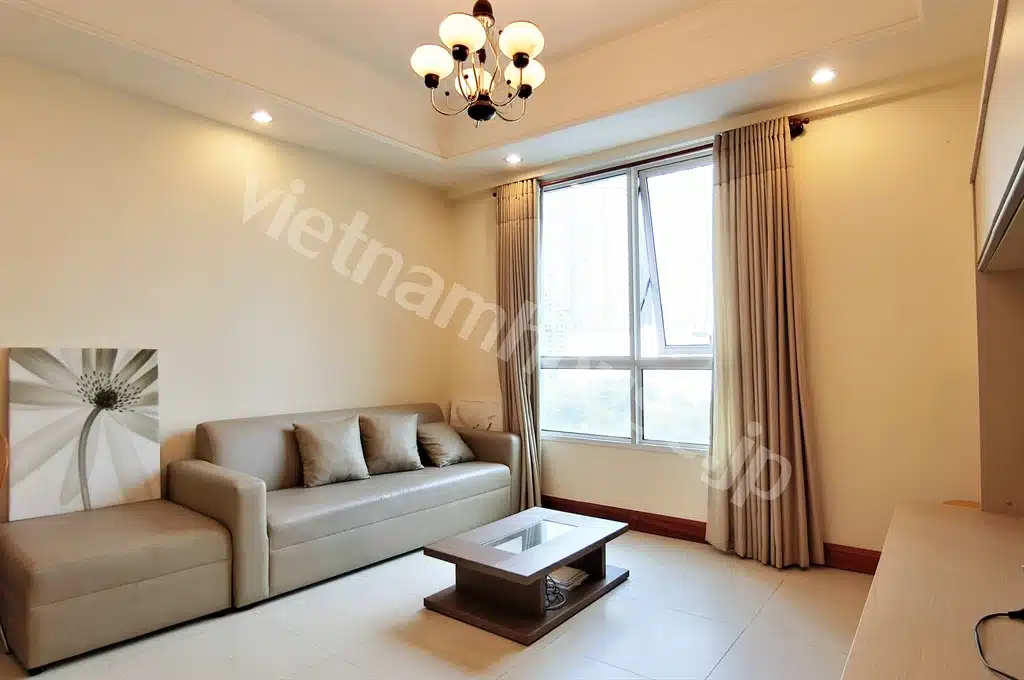 Cho thuê căn hộ 2 phòng ngủ Manor 2 – Tầng 10, View landmark 81