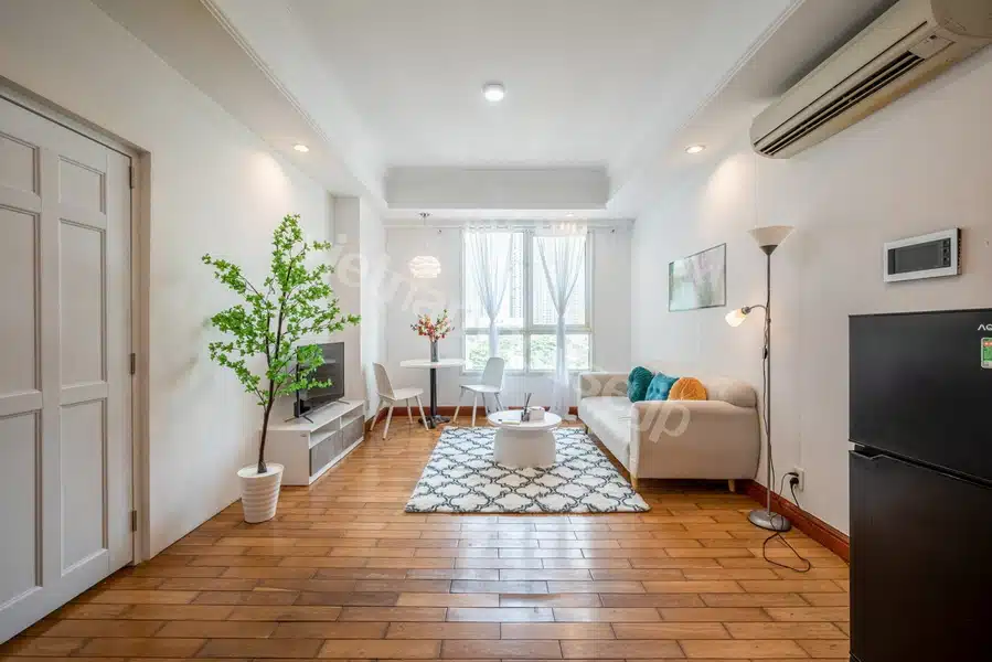 Căn hộ 1 phòng ngủ The Manor cho thuê – Full nội thất chuẩn châu Âu