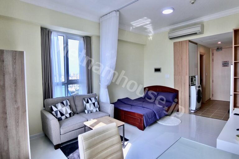 Căn hộ Studio The Manor cho thuê nội thất cao cấp, đẹp mới