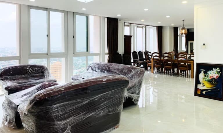 Cho thuê căn hộ penthouse Imperia An Phú 4 phòng ngủ đầy đủ nội thất giá tốt