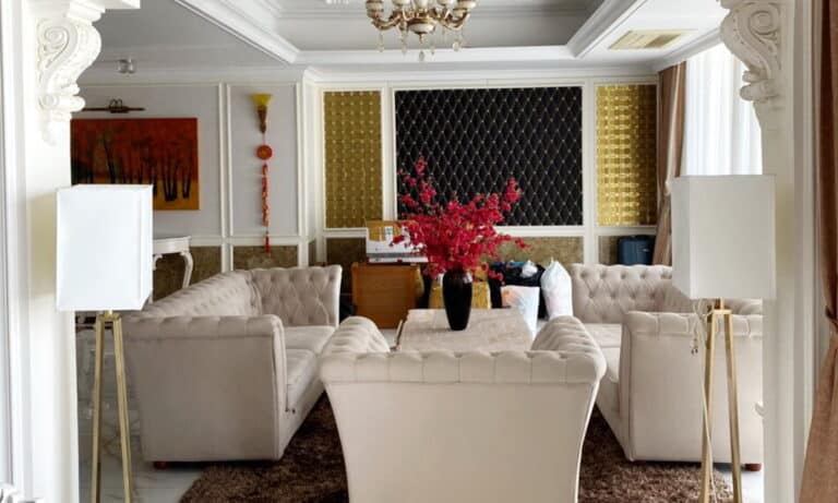 Căn hộ Imperia An Phú cho thuê Sky Villa 4pn 232m2 nội thất đẹp view L81