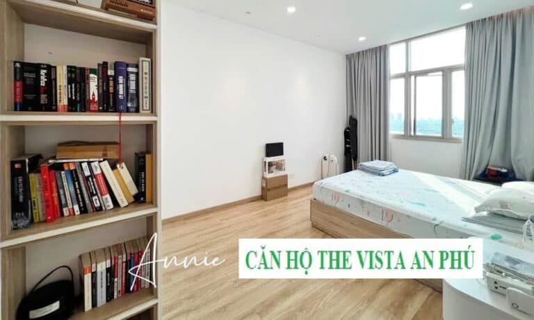 Cho thuê căn hộ The Vista An Phú 2 phòng ngủ nội thất mới view sông