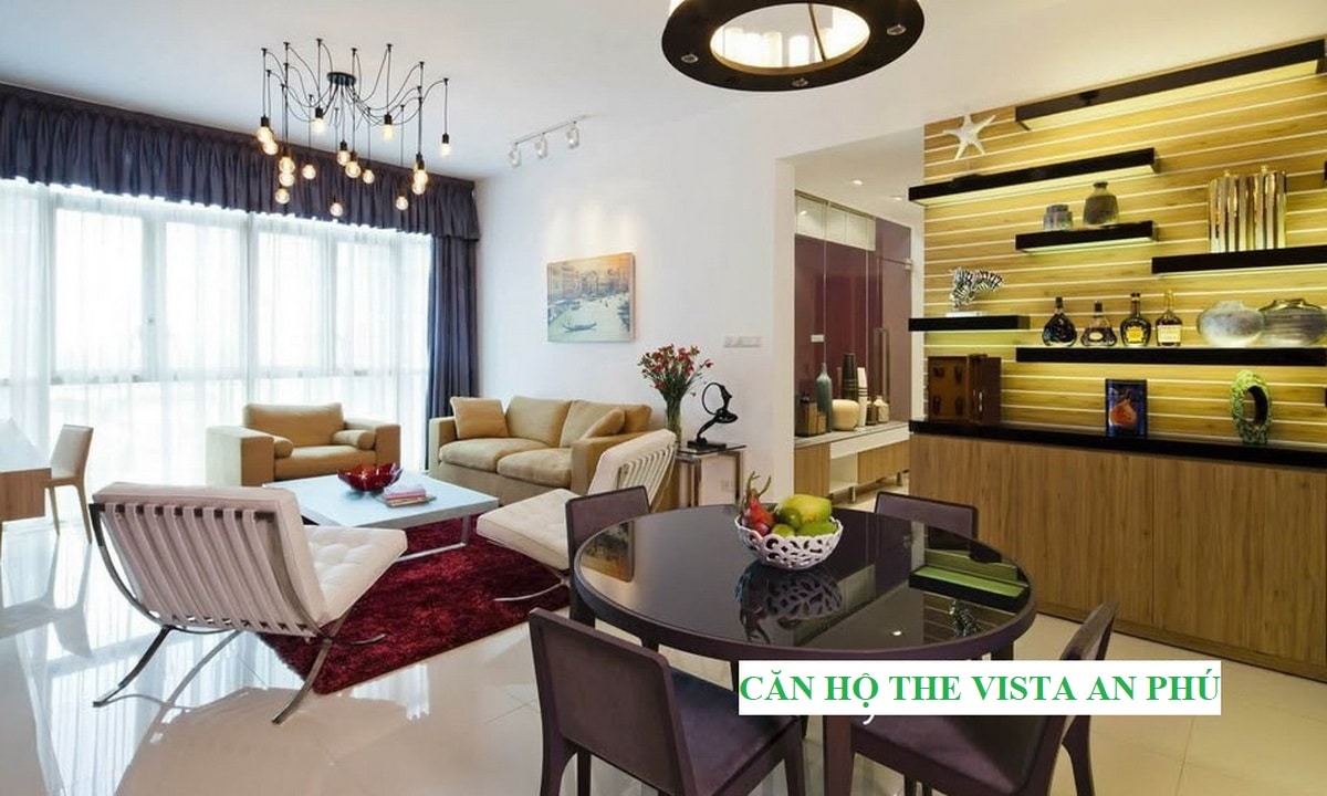 Căn hộ The Vista An Phú cho thuê 3 phòng ngủ đầy đủ nội thất sang trọng