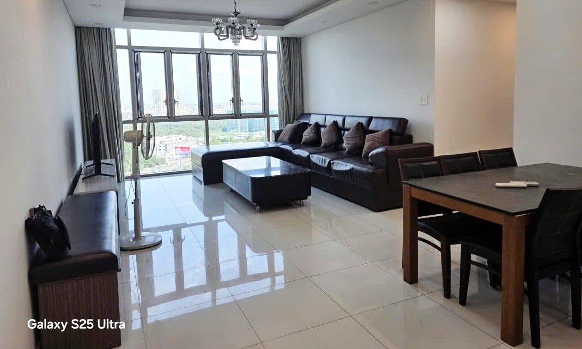 Căn hộ The Vista An Phú cho thuê 3 phòng ngủ đủ nội thất view thoáng
