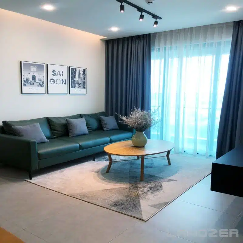 Cho thuê căn hộ 2 phòng ngủ Feliz En Vista – View hồ bơi nội khu thoáng mát