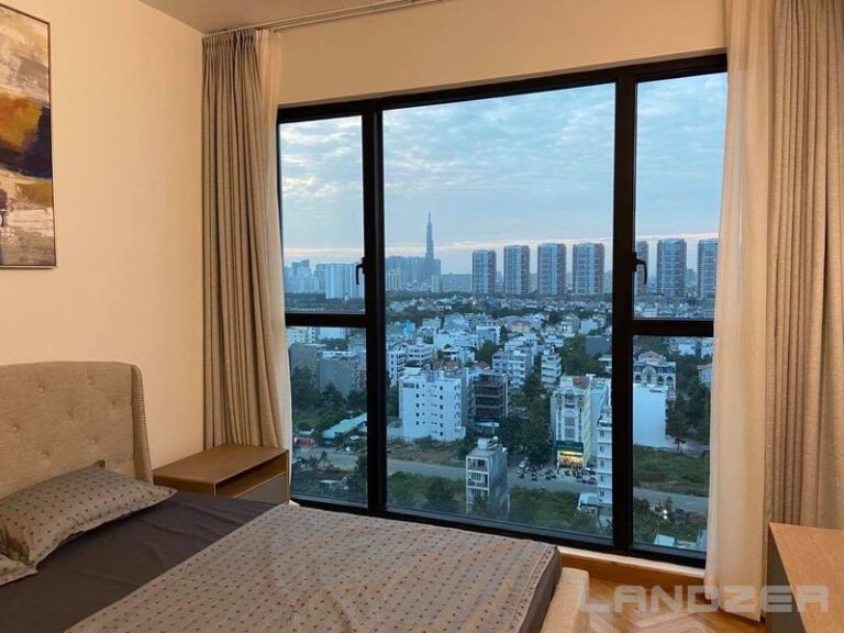Căn hộ 2 phòng ngủ Feliz En Vista cho thuê tầng cao, view Landmark 81